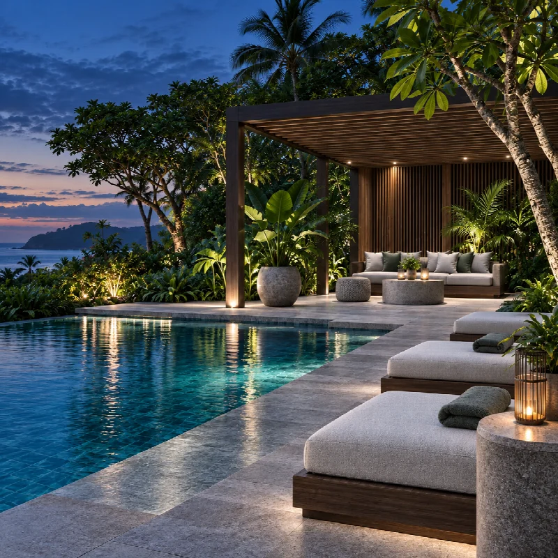 Hospitality Landscape representative design