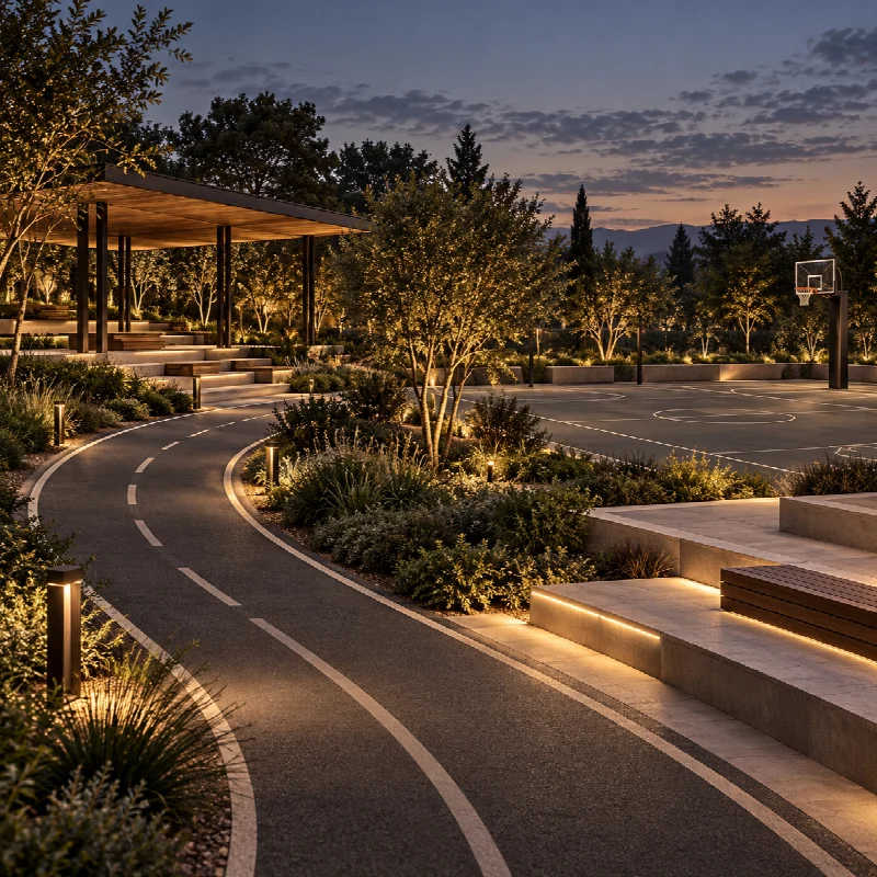 Sports & Recreation Landscape representative design