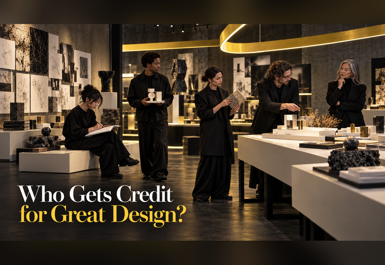 Great Design Deserves Recognition. So Do Its Creators.