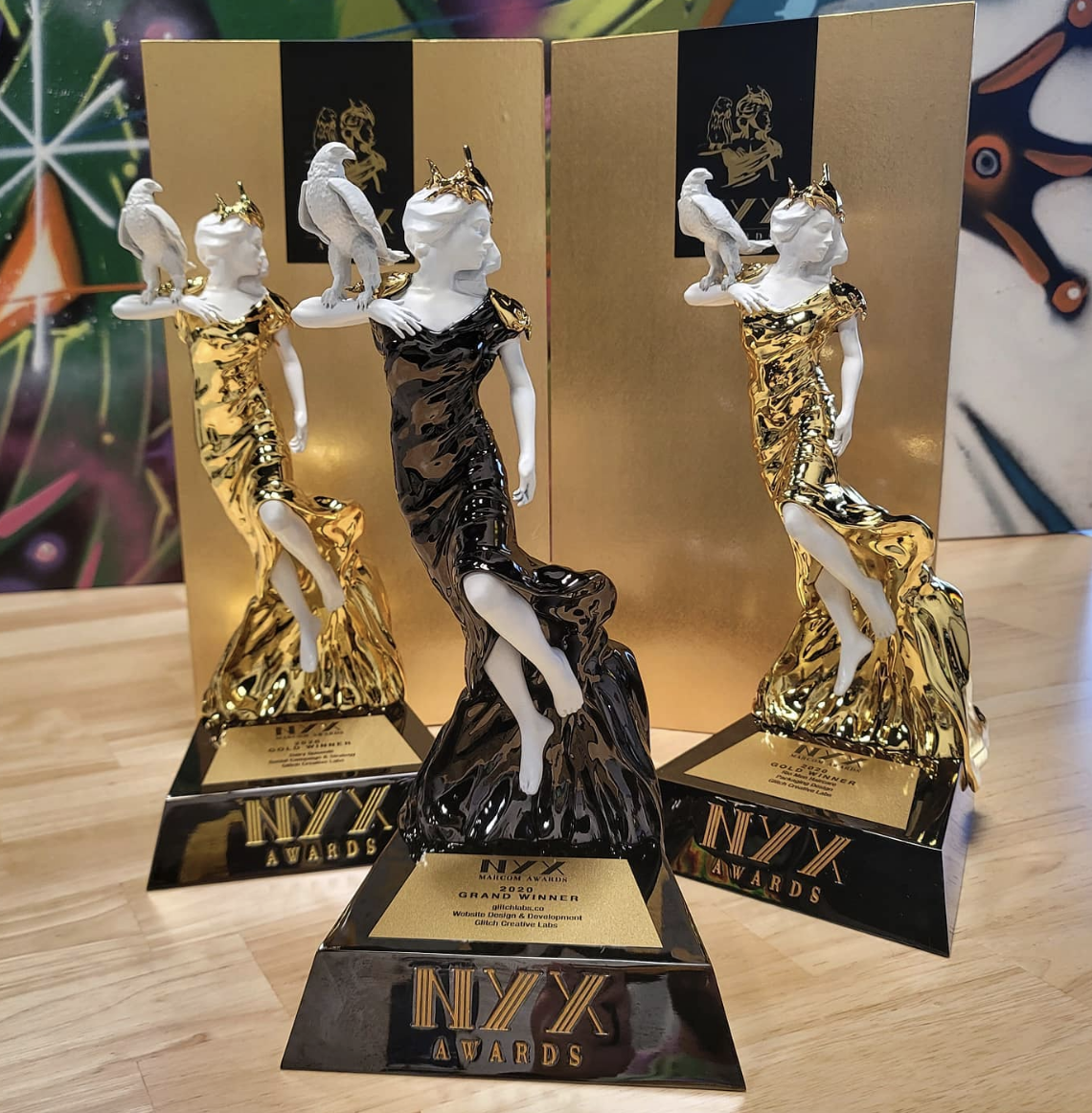 GlitchLabs Showcases Prestigious NYX Awards Wins