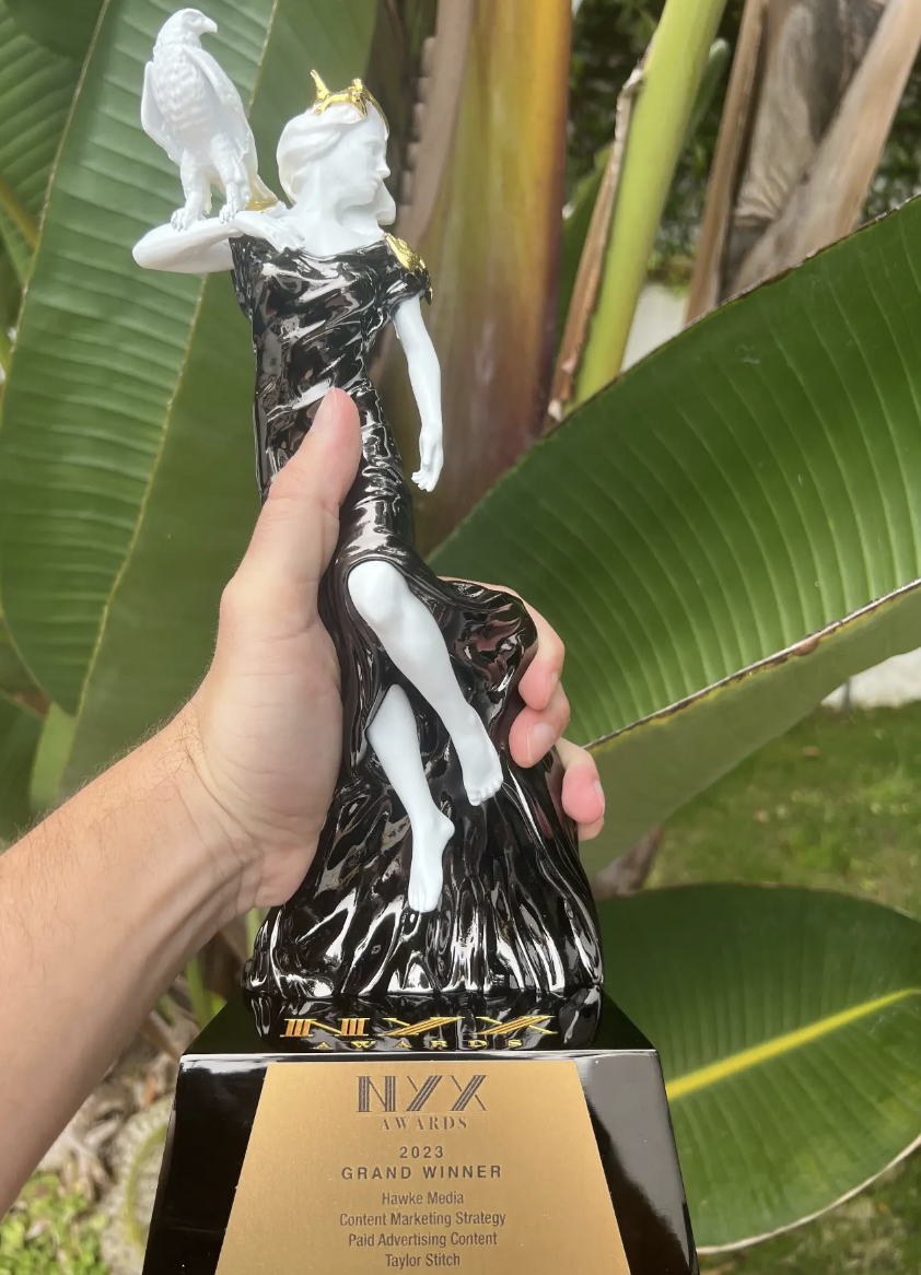 Hawk Media Celebrates Prestigious NYX Awards Recognition