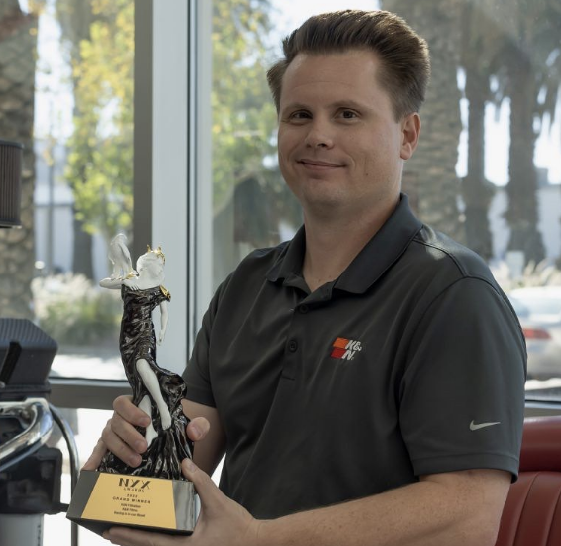 Nick Tossey Celebrates a Remarkable Achievement with NYX Awards