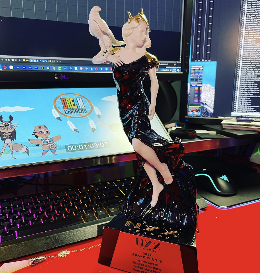 The Dreamcatchers Wins NYX Awards for Best Music